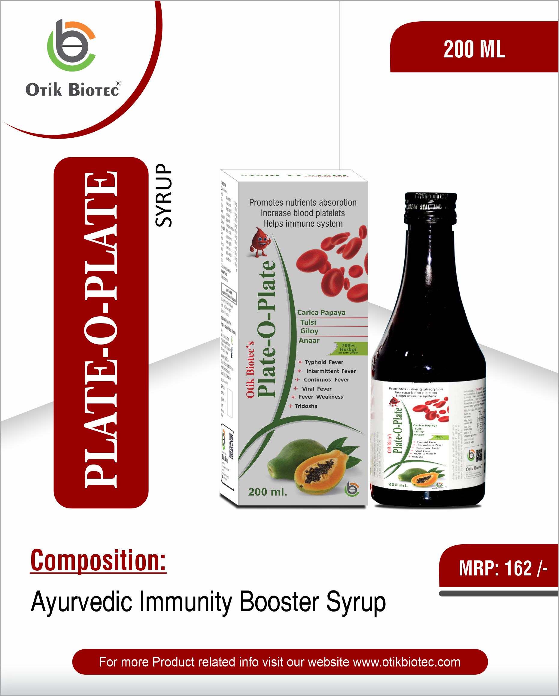 OTIK BIOTEC PLATE-O-PLATE  Syrup